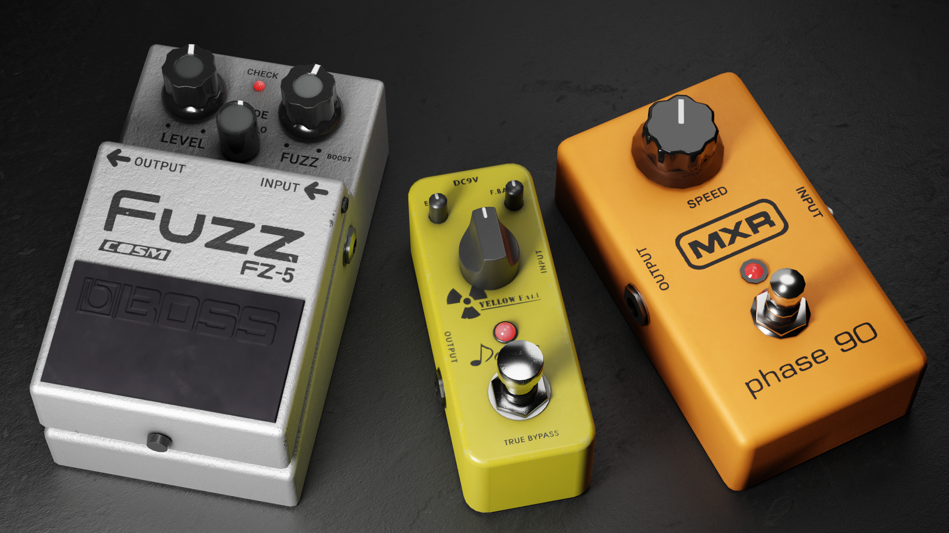 Guitar pedals